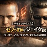 【バイオレクイエム】ゼノの正体ジェイク説 ウェスカーの血とスペンサー文書Ⅱが示す可能性 2758cfef-1bf9-41c6-b852-df1dcf2a9ffb